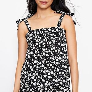 Loft Black and White Seashell Cami
